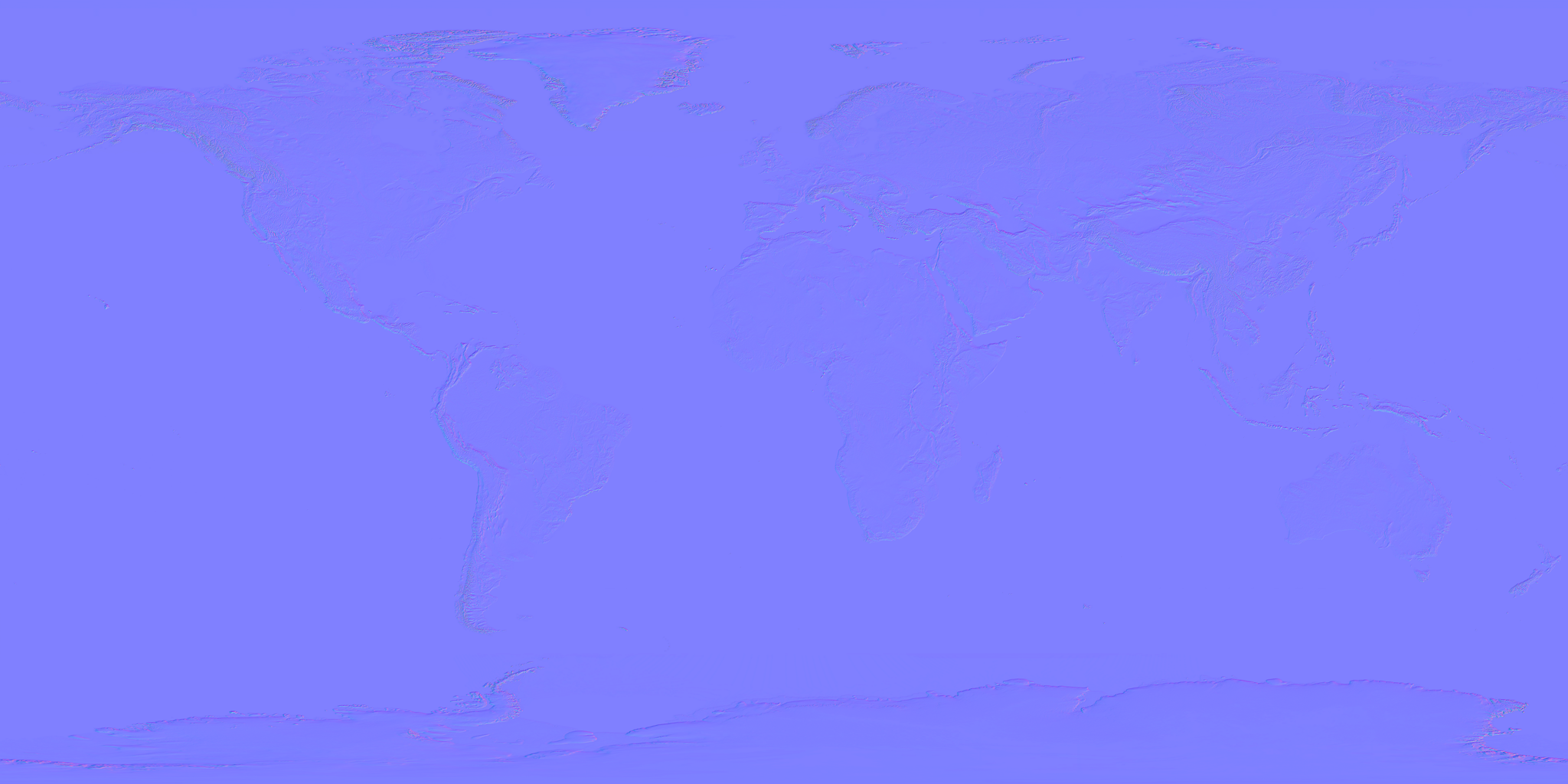 Земля normal Map